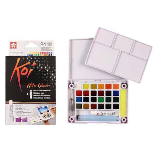 Sakura® Koi® Water Colors™ 24 Color Field Sketch Box Set